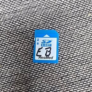 ResMed SDHC Memory Card for CPAP AirSense 10 S9 Blue Good Condition Data Storage